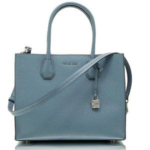 Michael Kors Mercer Tote Blue New with Tag Close out sale